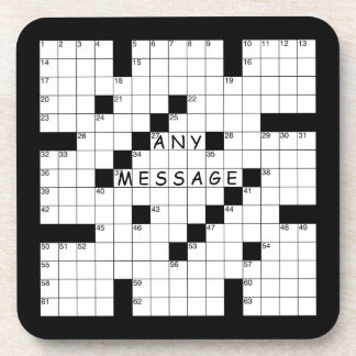 Dessous-de-verre Puzzle de mots croisés