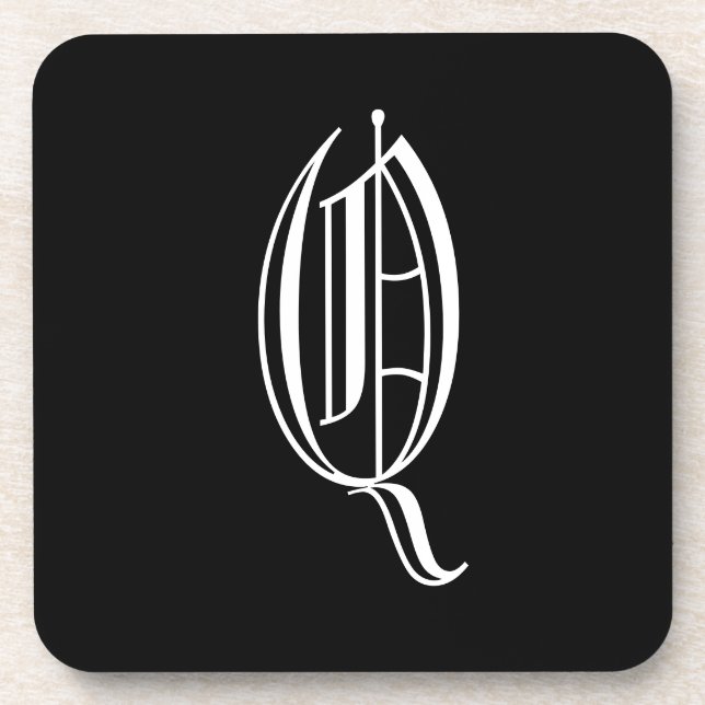 DESSOUS-DE-VERRE "Q (Devant)