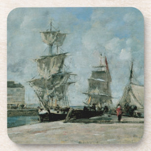 Dessous-de-verre Quai à Honfleur