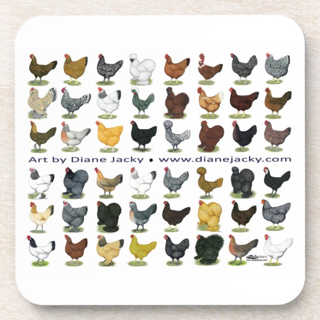 Dessous-de-verre Quarante-huit Hen Promo (Devant)