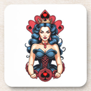 Dessous-de-verre Queen of Spades Thunder_Cove