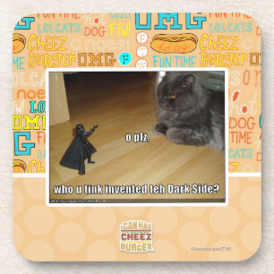 Dessous-de-verre Qui a inventé le côté en noir ?