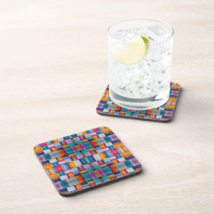 Dessous-de-verre Quilt communautaire d'unité et de diversité