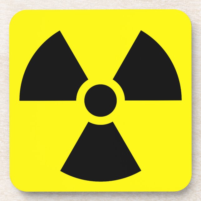 Dessous-de-verre Radioactif (Devant)