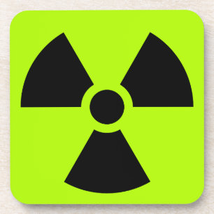 Dessous-de-verre Radioactif