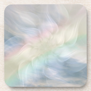 Dessous-de-verre Rainbow Flower Mandala