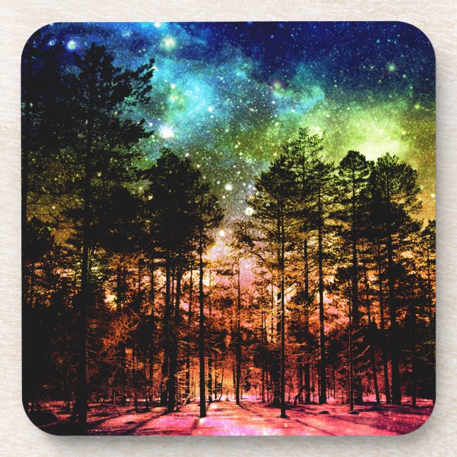 Dessous-de-verre Rainbow Forest (Devant)