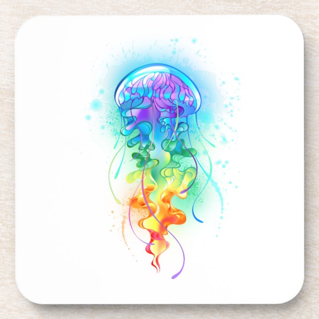 Dessous-de-verre Rainbow jellyfish (Devant)