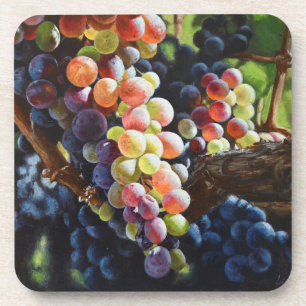 Dessous-de-verre Raisins d'abondance pour les amateurs de vin et le