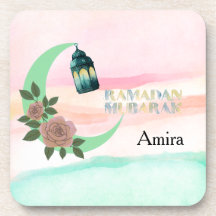 Ramadan aquarelle – Croissant de Lune