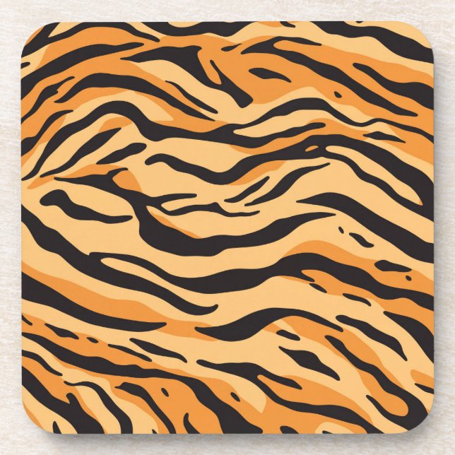 Dessous-de-verre Rayures de tigre (Devant)