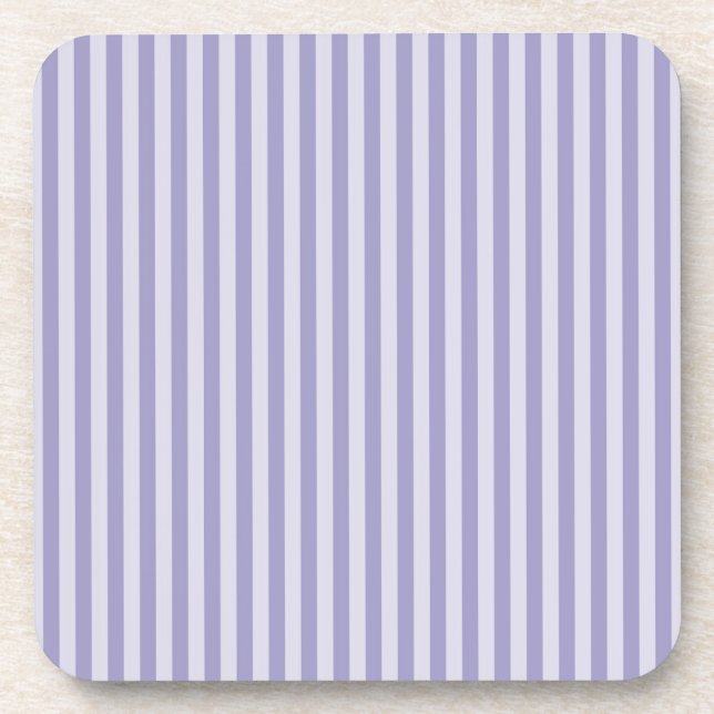 Dessous-de-verre Rayures violettes (Devant)
