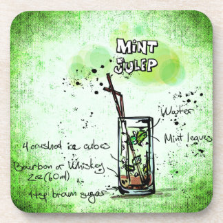 Dessous-de-verre Recette de boisson pour jus de menthe