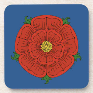 Dessous-de-verre Red Rose of Lancaster