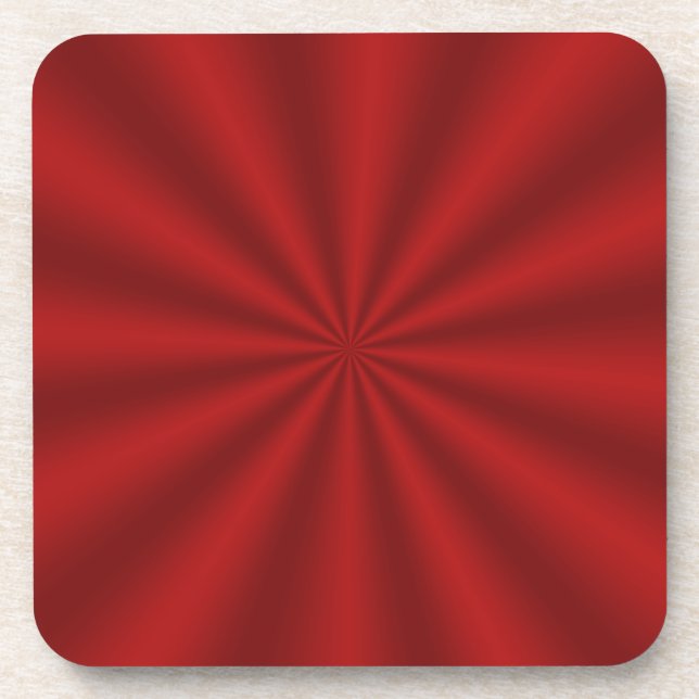 Dessous de verre Red Starburst (Devant)