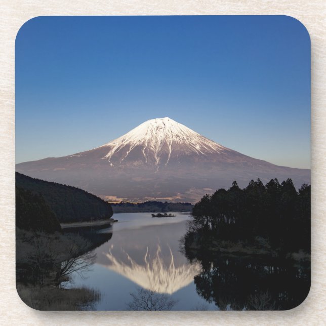 Dessous-de-verre Reflet du lac du Mt Fuji (Devant)