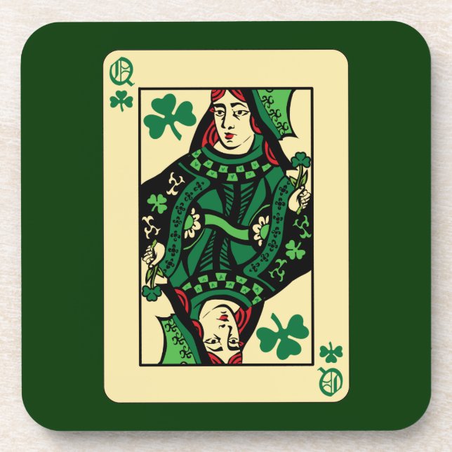 Dessous-de-verre Reine Des Shamrocks (Devant)