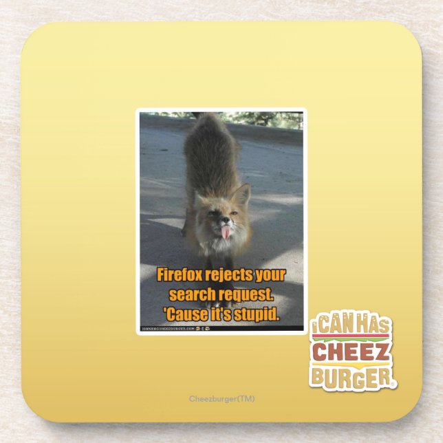 Dessous-de-verre Rejets de Firefox (Devant)