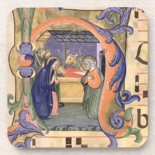 Dessous-de-verre Representation de l'initiale "H" de Mme 571 f.6r