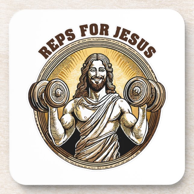 Dessous-de-verre Reps pour Jésus (Devant)