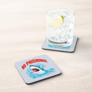 Dessous-de-verre Requin drôle sans hameçonnage