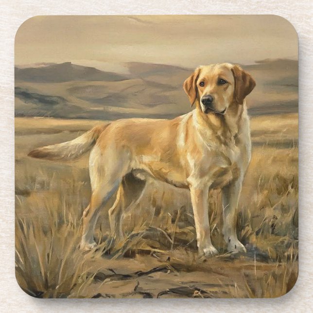 Dessous-de-verre Retriever du Labrador (Devant)