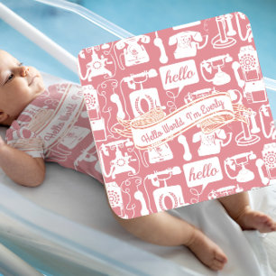 Dessous-de-verre Retro Grey ou n'importe quel Motif téléphonique co