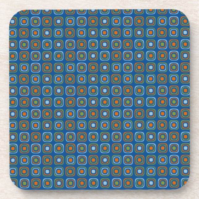 Dessous-de-verre Rétro motif de chat (Devant)