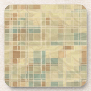 Dessous-de-verre Rétro motif géométrique