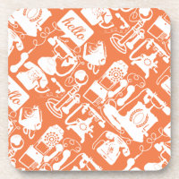Retro Orange ou n'importe quel Motif téléphonique 