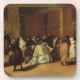 Dessous-de-verre Réunion masquée