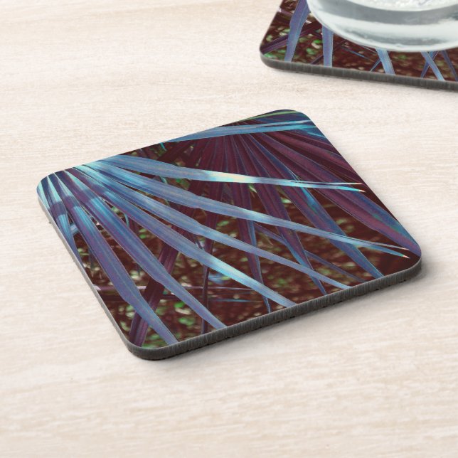 Dessous-de-verre Rêve de Palmetto Bleu (Côté gauche)
