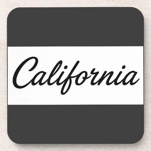 Dessous-de-verre Rêverie Californienne (Devant)
