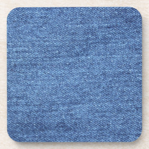 Dessous-de-verre Revêtement bleu blanc Denim - Regarder l'image
