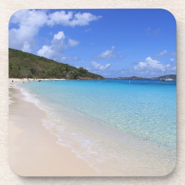 Dessous de verre rêveurs tropicaux de liège de (Devant)