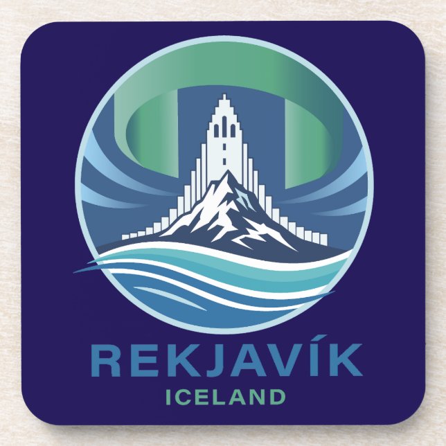 Dessous-de-verre Reykjavik Islande Europe (Devant)