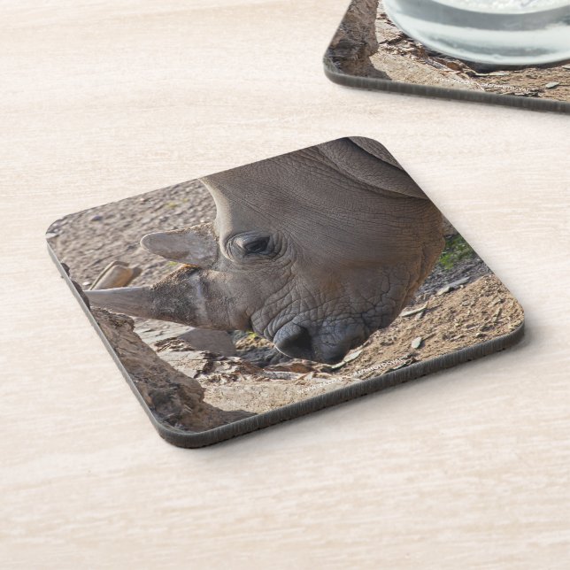 Dessous-de-verre Rhinocéros (Côté gauche)