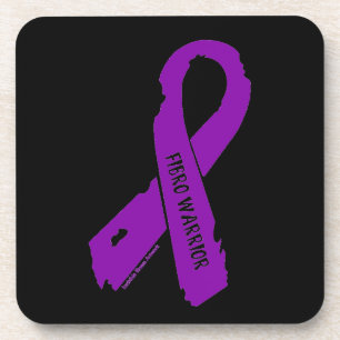 Dessous-de-verre Ribbon/guerrier déchiré...Fibro