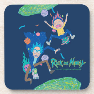 Dessous-de-verre RICK ET MORTY™   Saut de portail infecté
