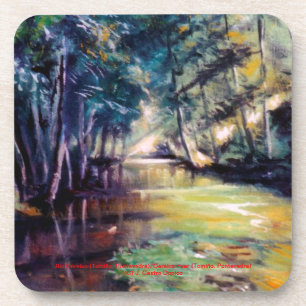 Dessous-de-verre Río Cereixo (Tomiño. Pontevedra)