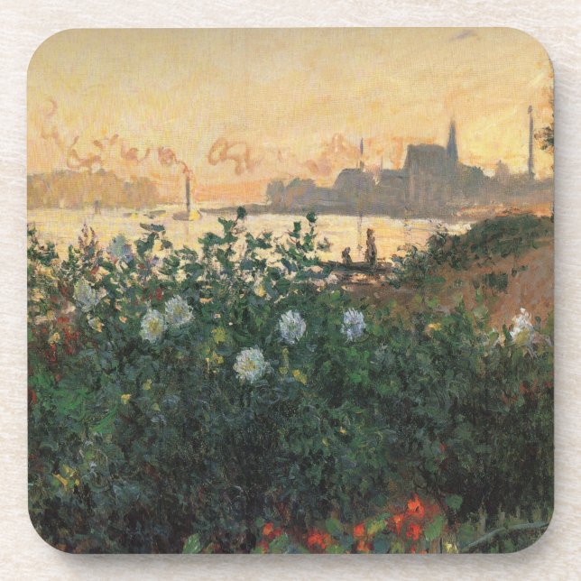 Dessous-de-verre Riverbank, Argenteuil - Claude Monet (Devant)