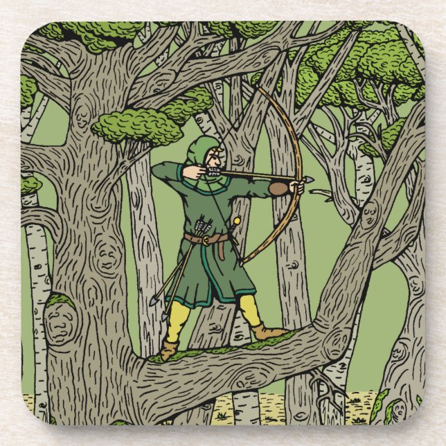 Dessous-de-verre Robin Hood (Devant)