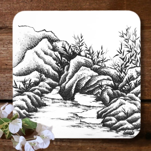 Dessous-de-verre Rochers (Créateur téléchargé)