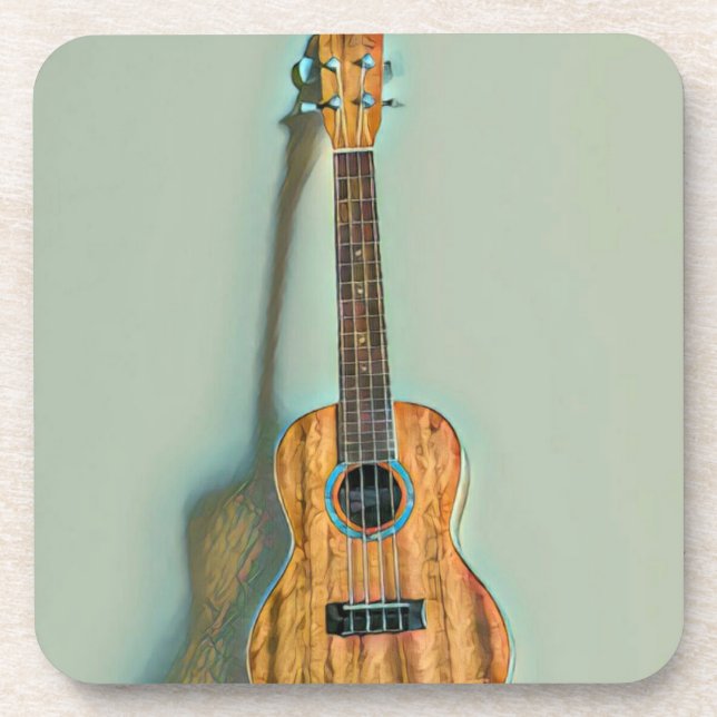 Dessous-de-verre Rock guitariste (Devant)