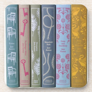Dessous-de-verre romans de Jane Austen