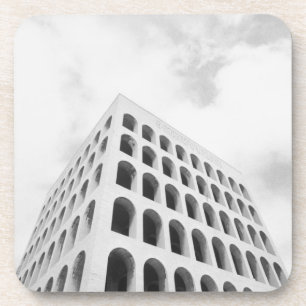 Dessous-de-verre Rome Italie, EUR Palais du Travail