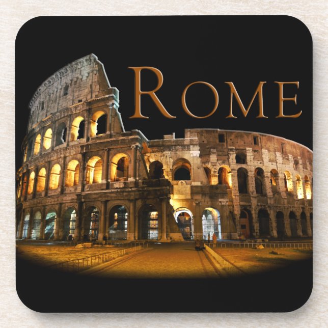 Dessous-de-verre Rome : Le Colosseum (Devant)