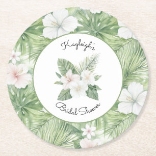 DESSOUS-DE-VERRE ROND EN PAPIER 