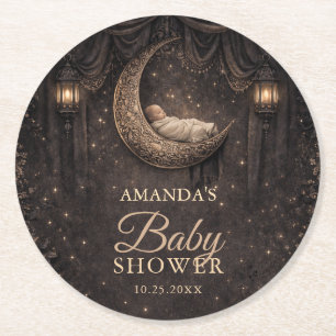 DESSOUS-DE-VERRE ROND EN PAPIER 