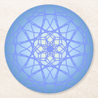 DESSOUS-DE-VERRE ROND EN PAPIER 109